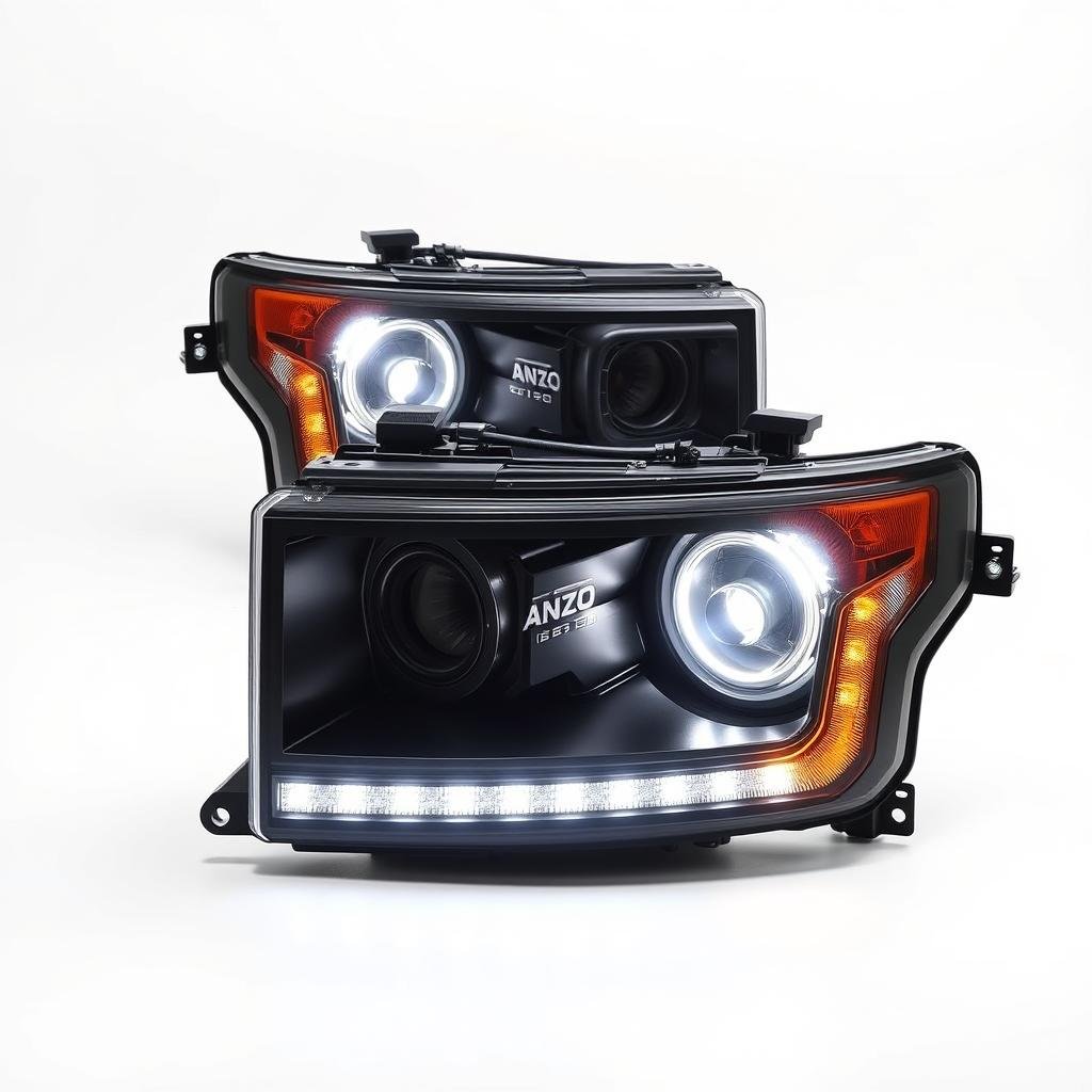 ANZO USA Projector Headlights for Ford F-150