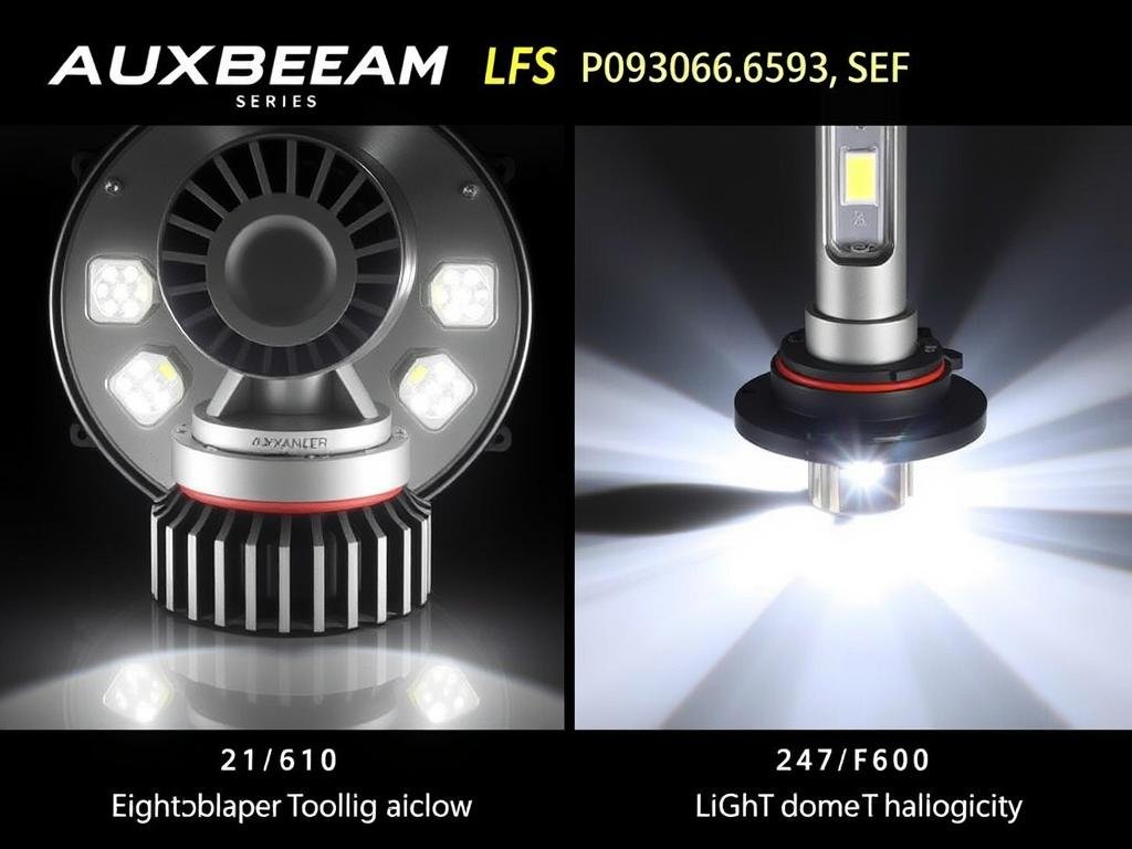Auxbeam F-16 Plus Series LED Headlight Bulbs for Ford Ranger