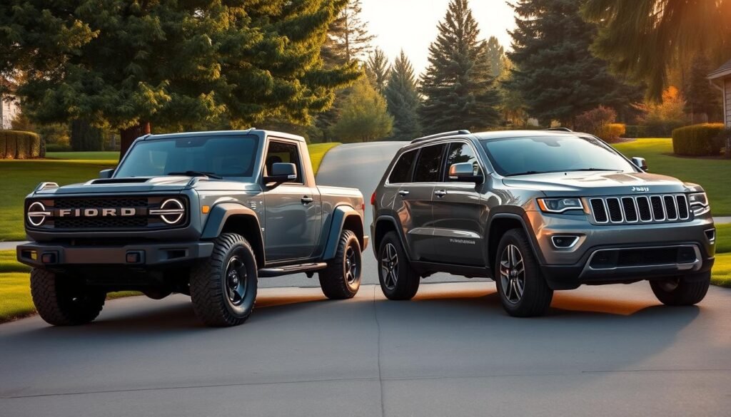 Bronco vs Grand Cherokee daily usage SUVs