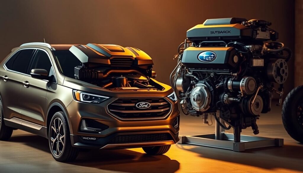 Edge vs Outback engine performance