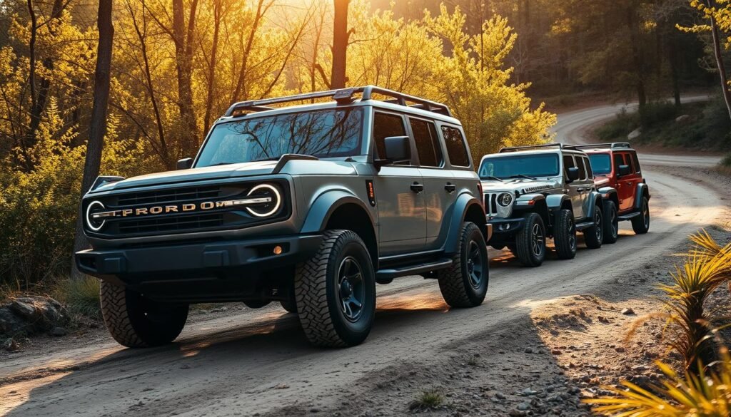 Ford Bronco towing capacity SUVs