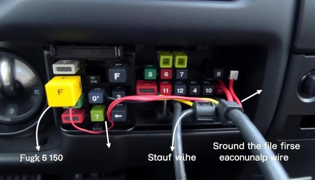 Hardwiring a dash cam to Ford F-150 fuse box