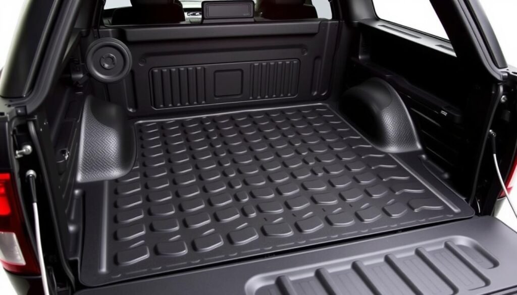 LASFIT Bed Mat for Ford F-150 showing value features