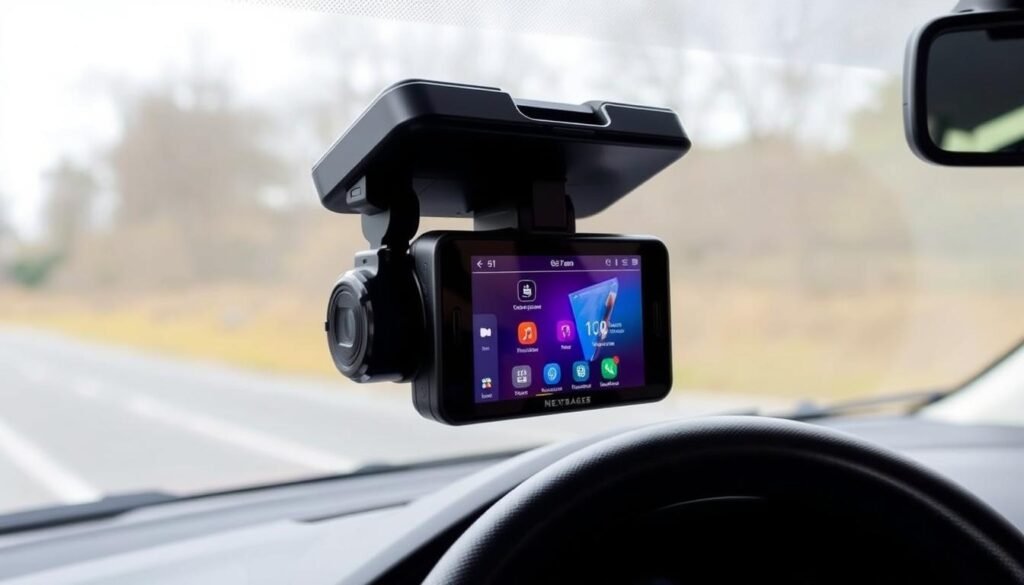 Nextbase 622GW dash cam in Ford Ranger