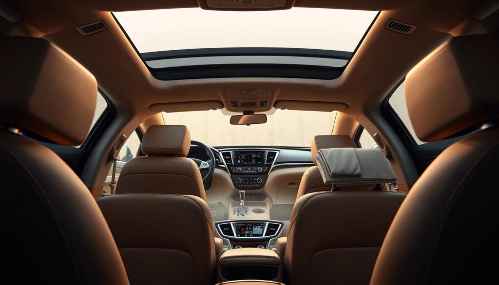 Nissan Murano interior space