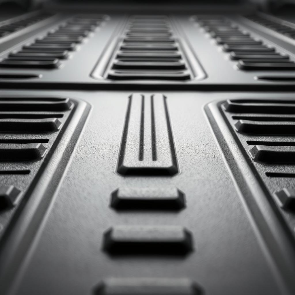 Plastic floor liner material for Ford Ranger