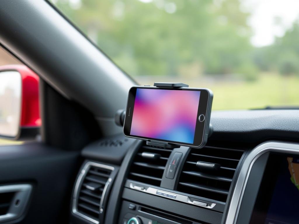 ProClip Ford Ranger dash mount installed