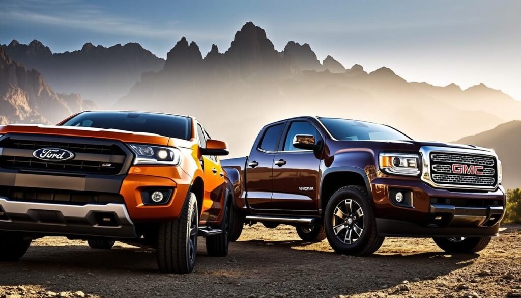 Ranger vs Canyon exterior
