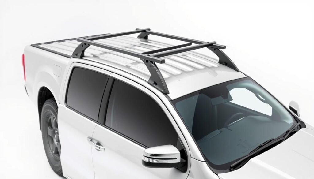 Rhino Rack Vortex Crossbar System installed on Ford Ranger