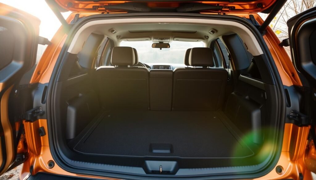 SUV cargo space