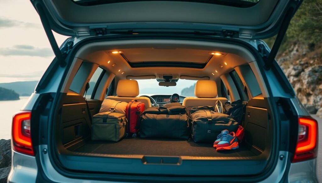 SUV cargo space