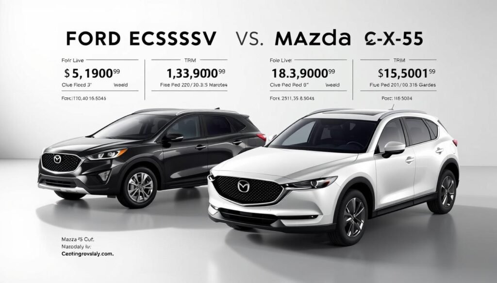 SUV pricing comparison