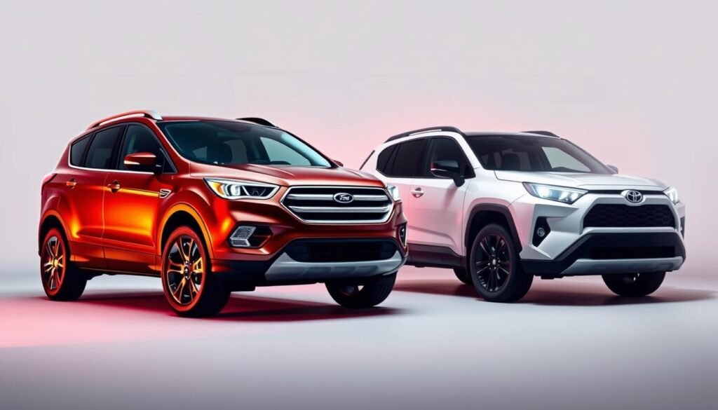 Style comparison Escape RAV4