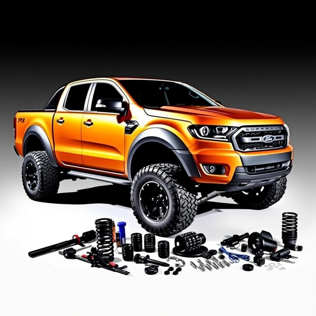 Superlift 4-inch Lift Kit for Ford Ranger