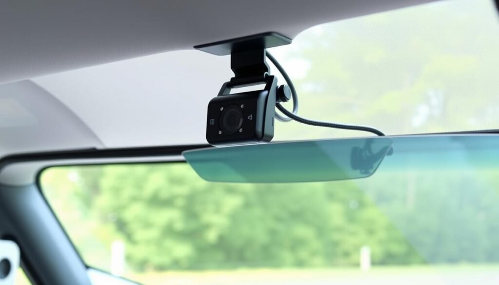 Thinkware U1000 dash cam in Ford Ranger