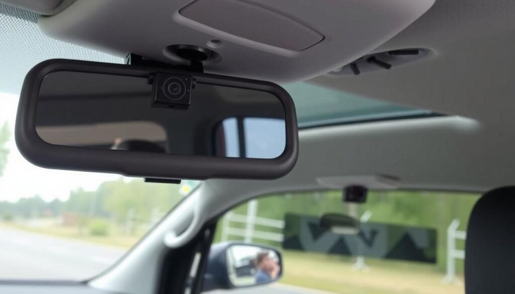 Viofo A129 Pro Duo dash cam in Ford Ranger