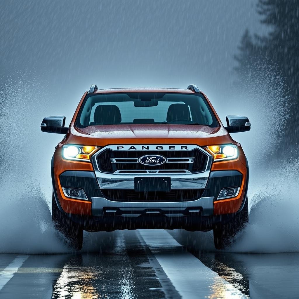 Weather resistance of Ford Ranger LED headlights