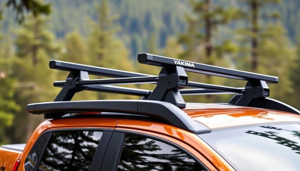 Yakima HD Bar Roof Rack System on Ford Ranger