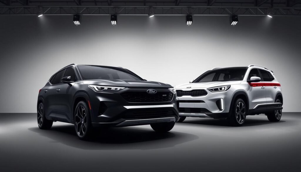 compare Mach-E and EV6