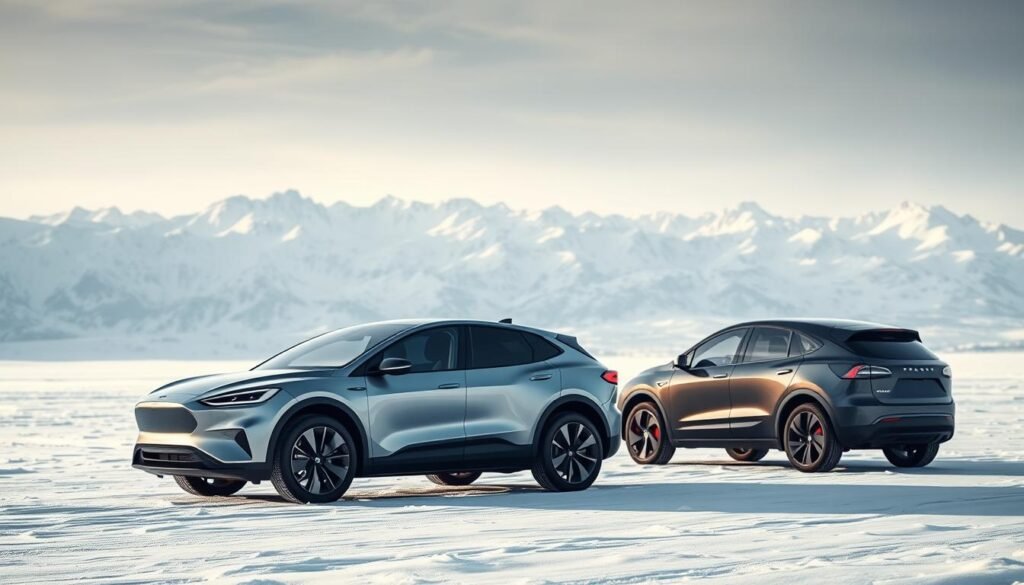 electric SUVs in cold weather