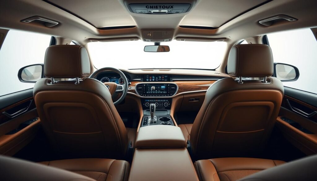 luxury SUV interiors
