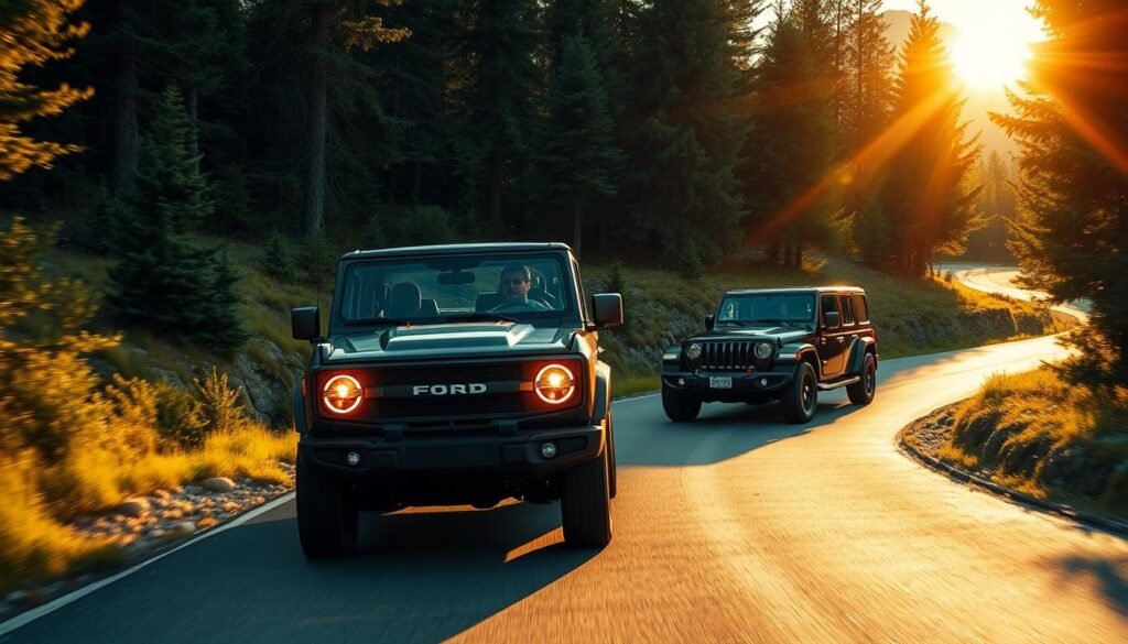 on-road driving